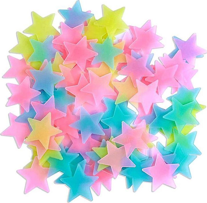 Home Appliances AG683A GWIAZDY FLUORESCENCYJNE NAKLEJANE 100szt