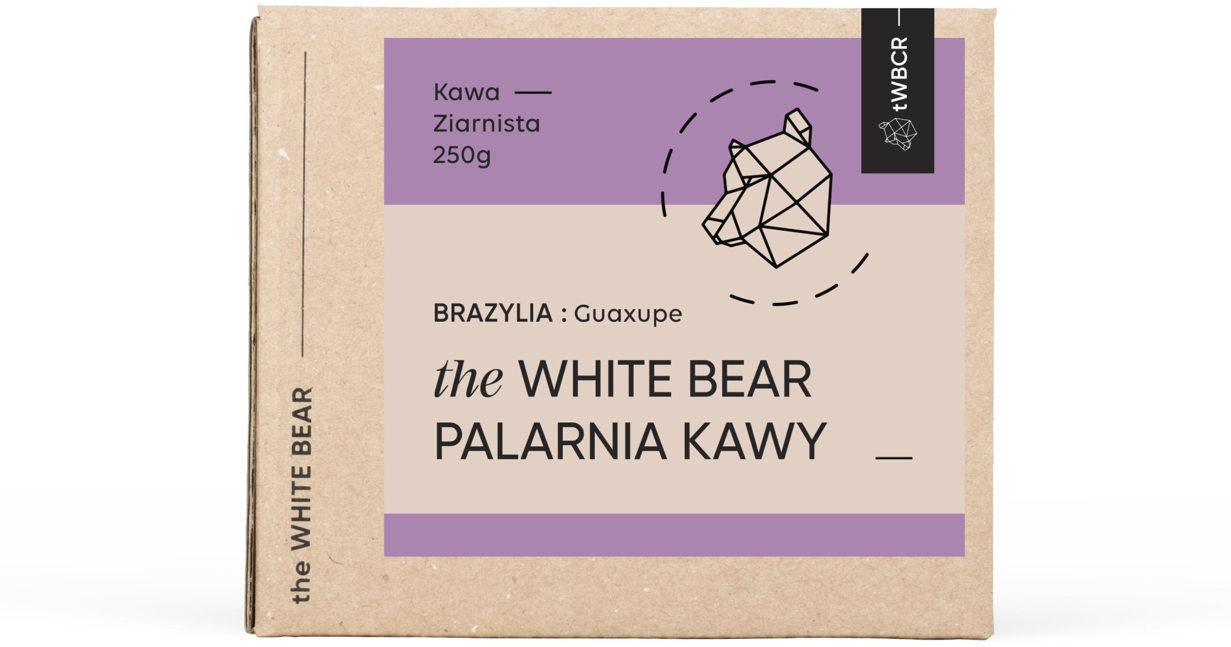 Kawa ziarnista The White Bear Kawa ziarnista Brazylia Guaxupé A 250g