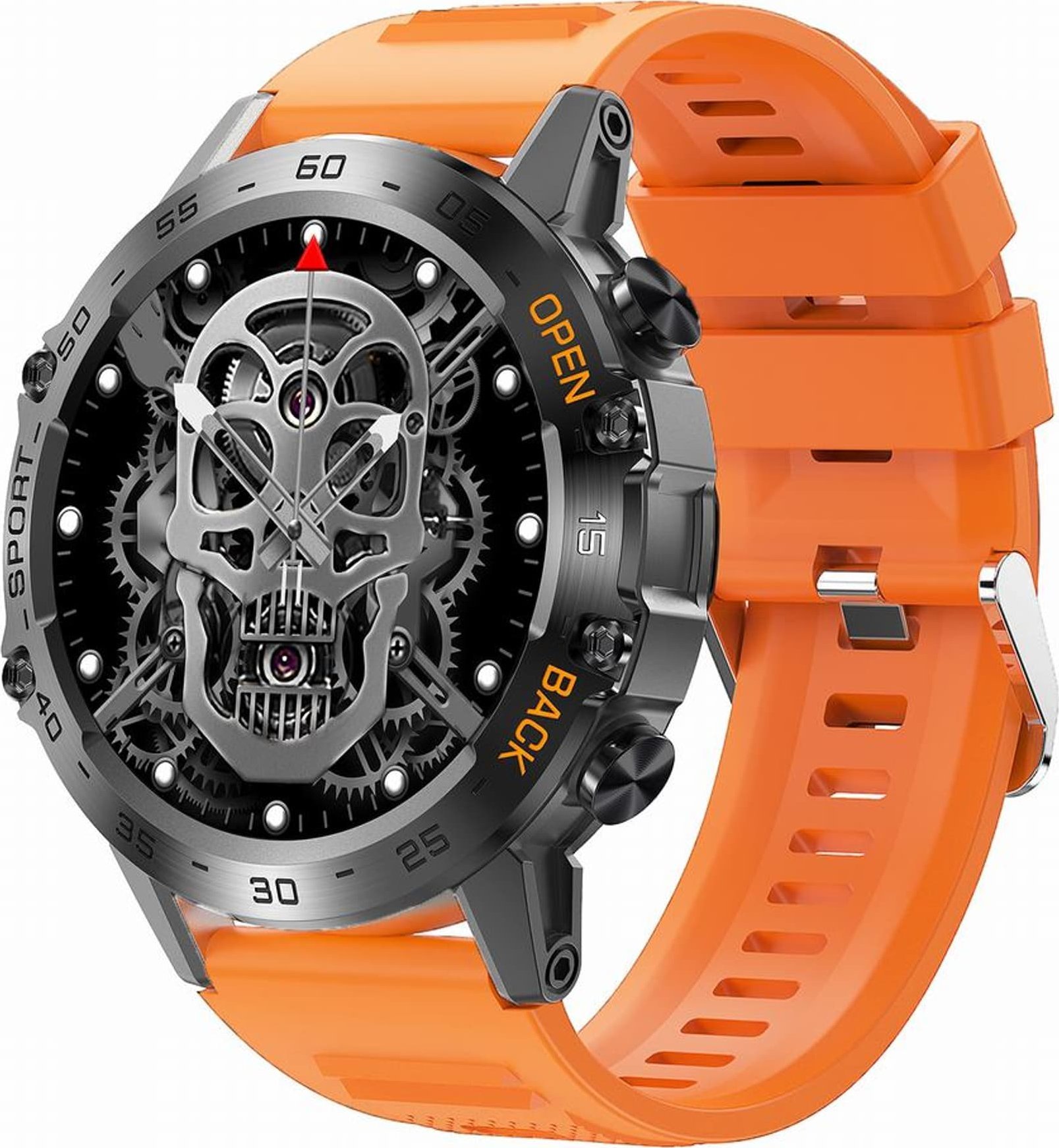 Smartwatch Gravity SMARTWATCH MĘSKI Gravity GT9-4 - WYKONYWANIE POŁĄCZEŃ, CIŚNIENIOMIERZ (sg021d)