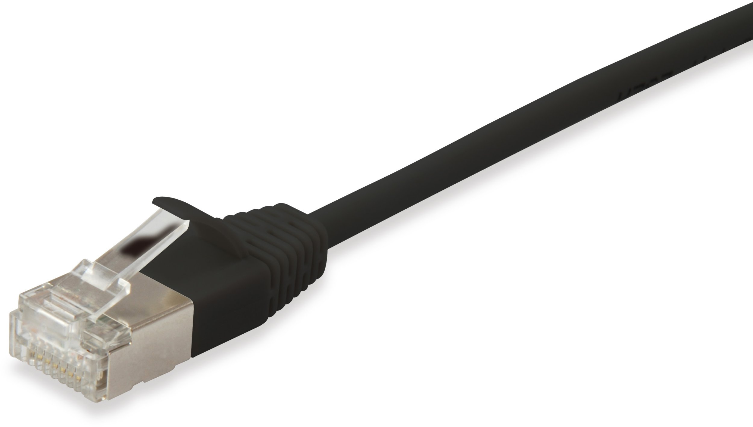 Equip Kabel sieciowy Czarny 0,15 m Cat6a F/FTP (FFTP)