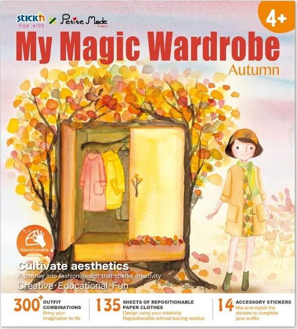 Stickn Magiczna garderoba Jesień - zeszyt kreatywny