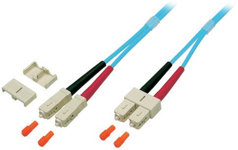 EFB O7413.15 kabel InfiniBand / światłowodowy 15 m SC Turkusowy