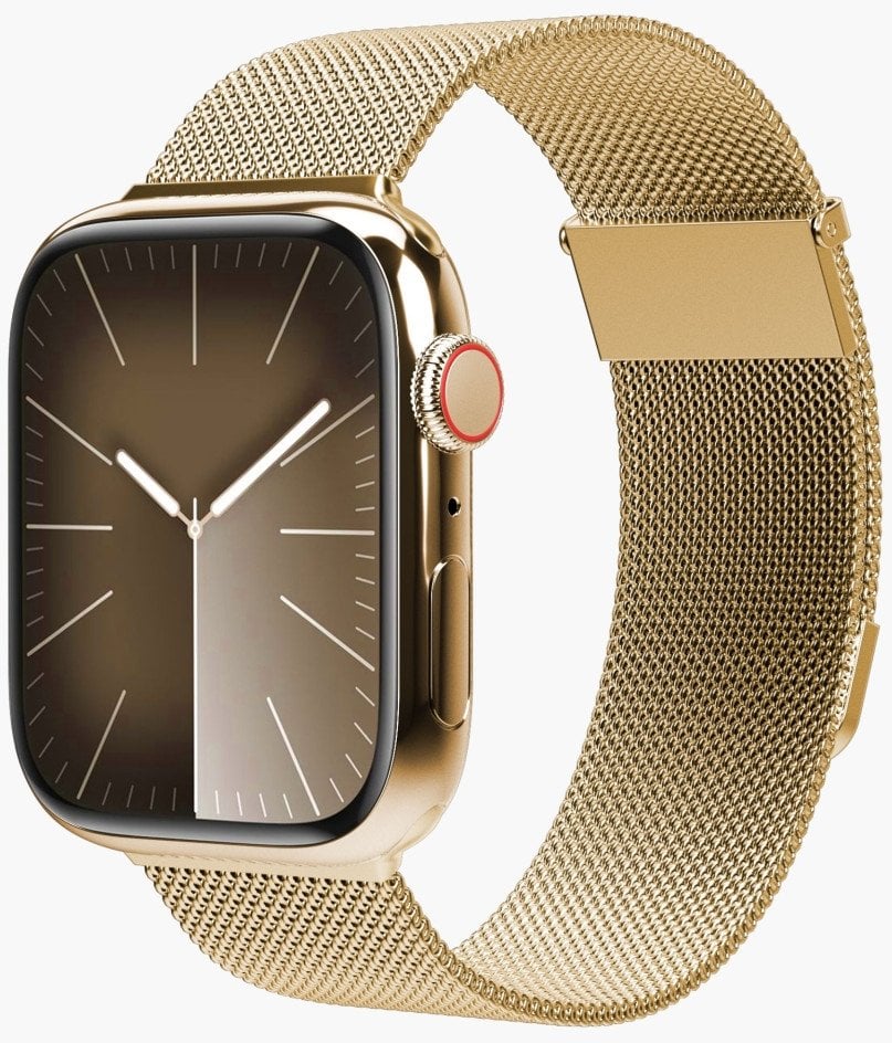 Vonmählen Milanese Loop 2 do Apple Watch 42 | 44 | 45 | 49mm One Size - Złoty (AWS00126)
