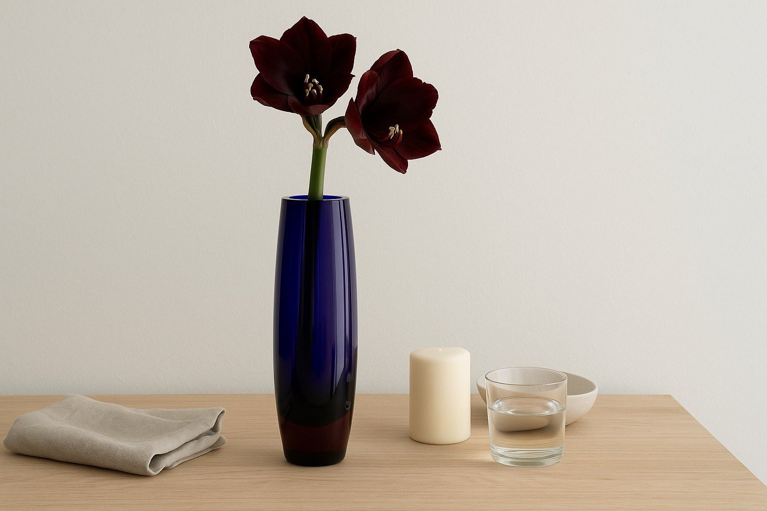 Wazon szklany 30 cm Józefina 336984