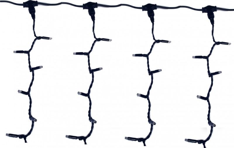 Dekoracja świąteczna Multimix.pl Profesjonalna kurtyna świetlna 1,2m x 2,5m 250 LED możliwość łączenia zewnętrzne oświetlenie świąteczne LED NR 180