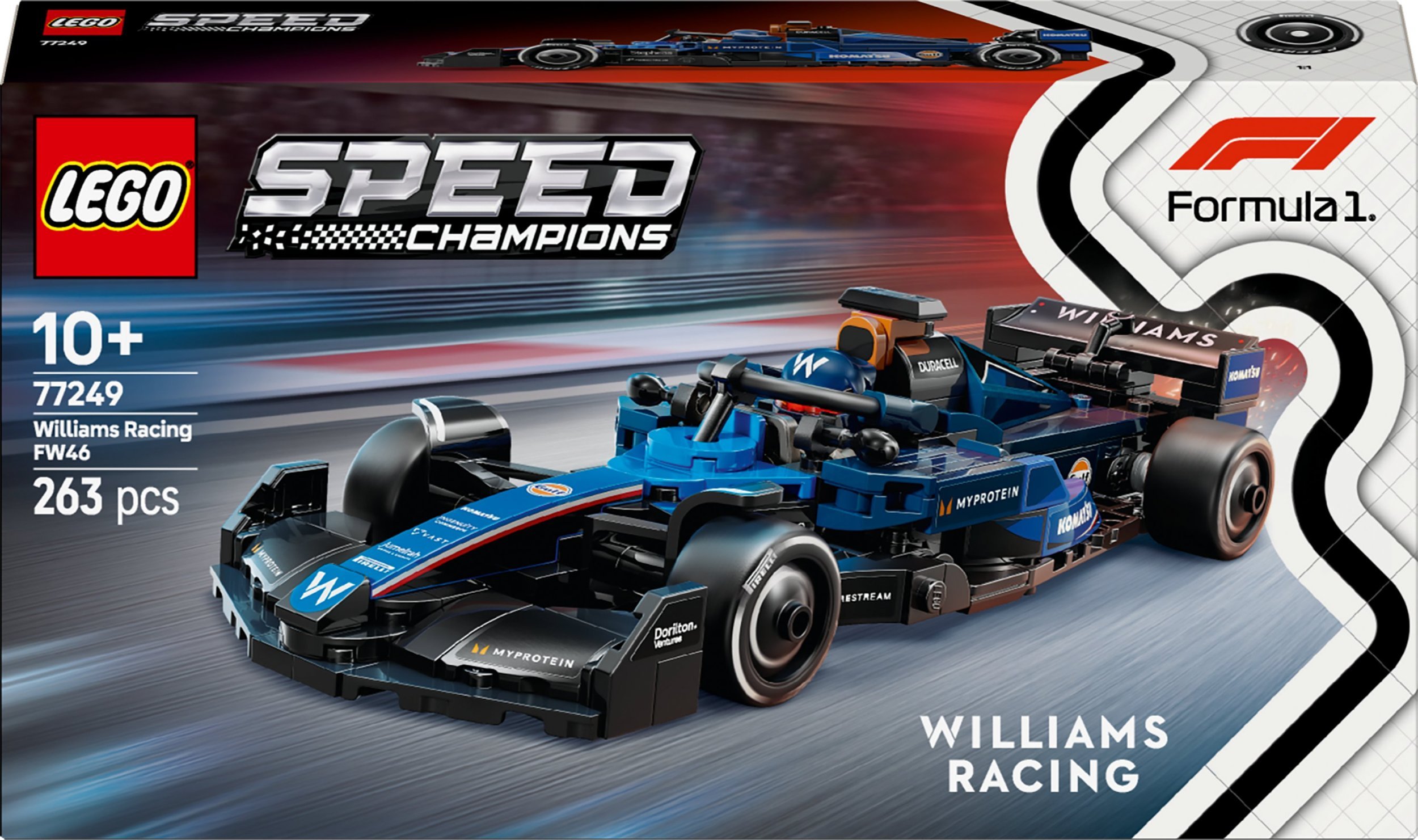 Speed champions Bolid F1® Williams Racing FW46 (77249)