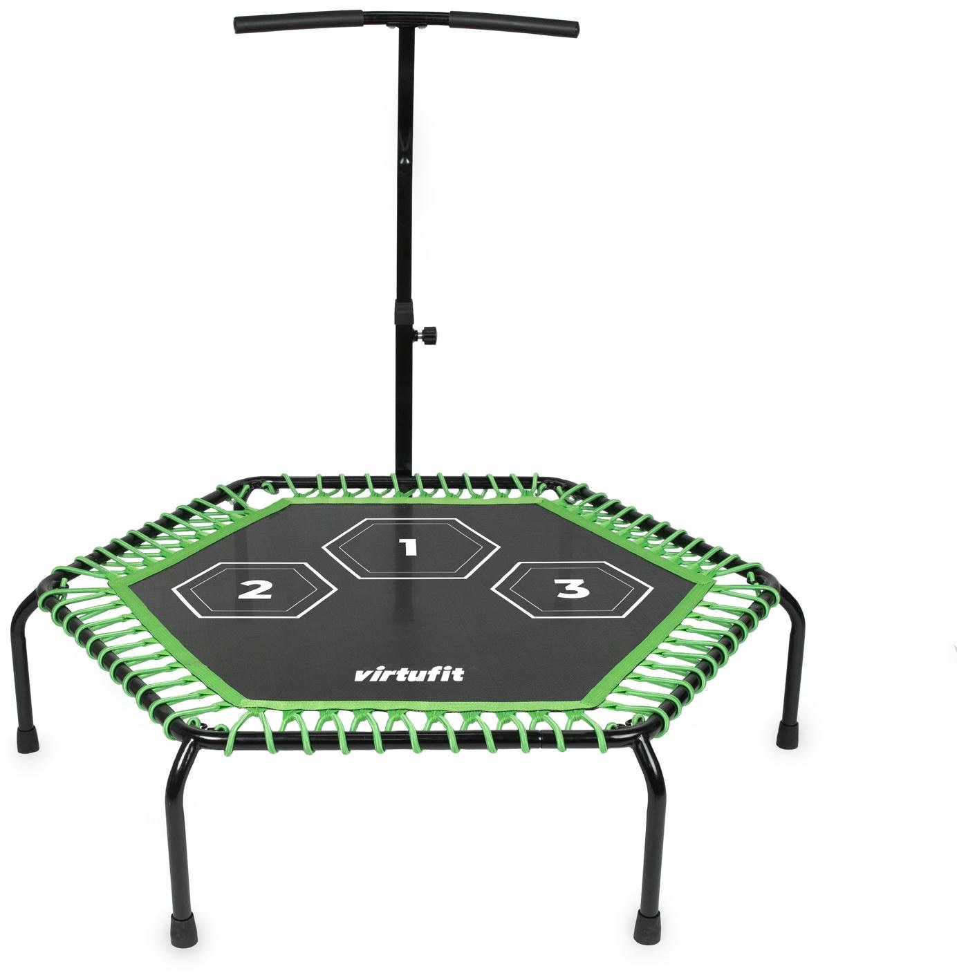 Trampolina fitness Pro 127 cm z uchwytem regulowanym do ćwiczeń 150 kg