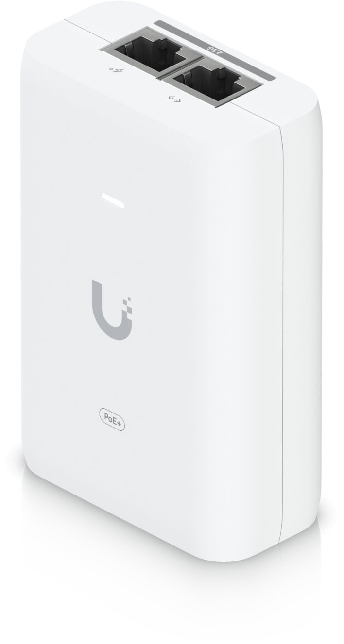 Adapter powerline Ubiquiti UBIQUITI 2.5G POE+ ADAPTERIS (30W) ADAPTERIS Możliwość zasilania urządzeń UNIFI POE+ Zmniejszenie zależności od zasilania p