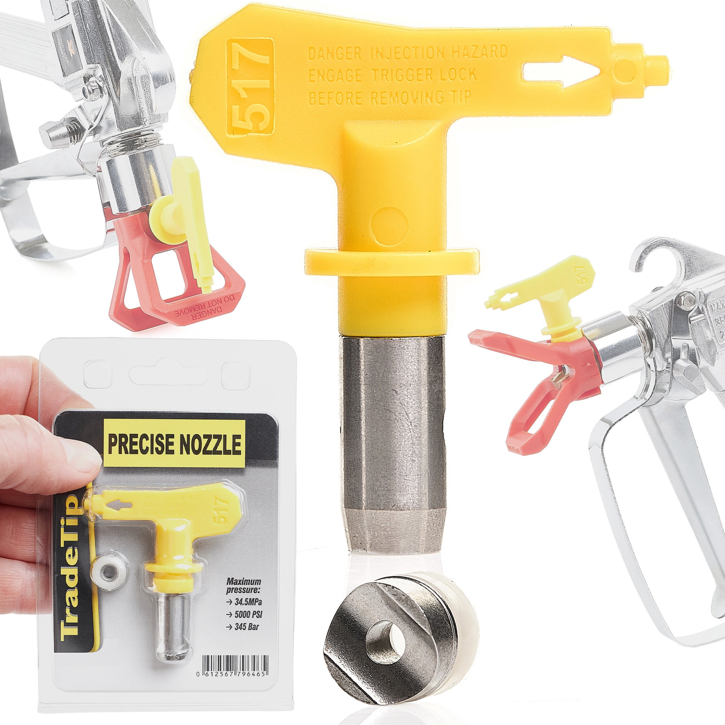 Uniwersalna Dysza do Pistoletu Malarskiego 517 Agregat do Malowania Graco