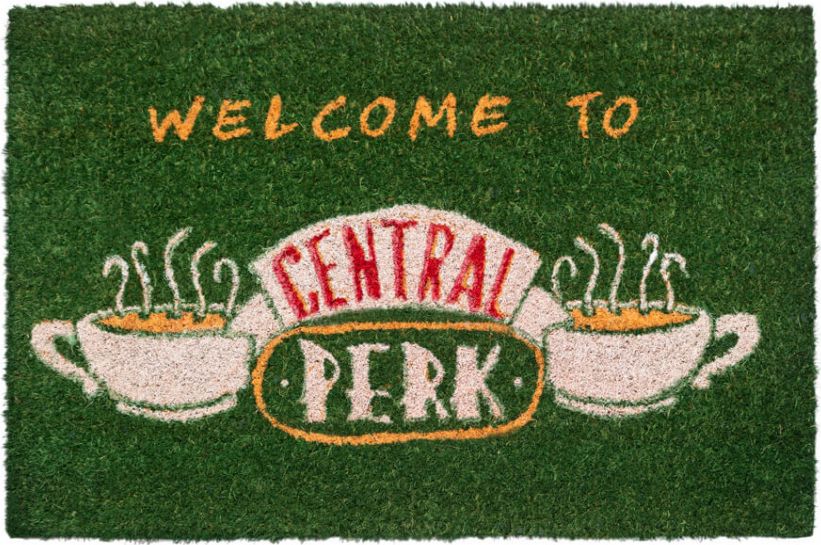 wycieraczka Friends 40 x 60 cm PVC/włókno kokosowe zielony