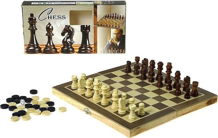 Adar Szachy i warcaby drewniane