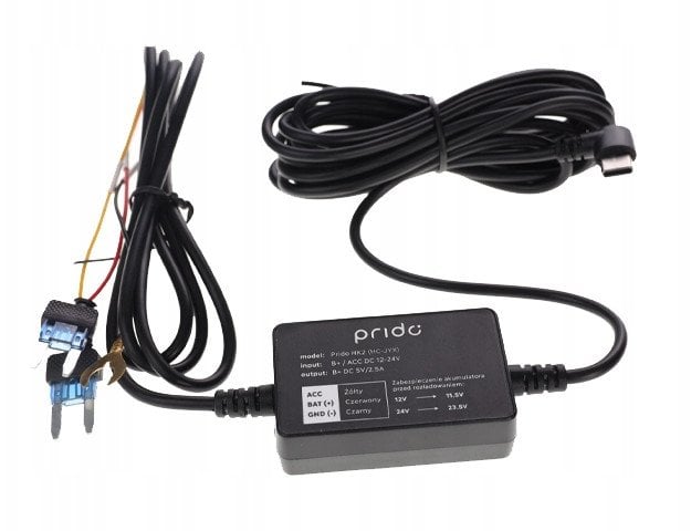 Adapter zasilania Hardwire Kit microUSB/miniUSB Prido HK2 - USB-C