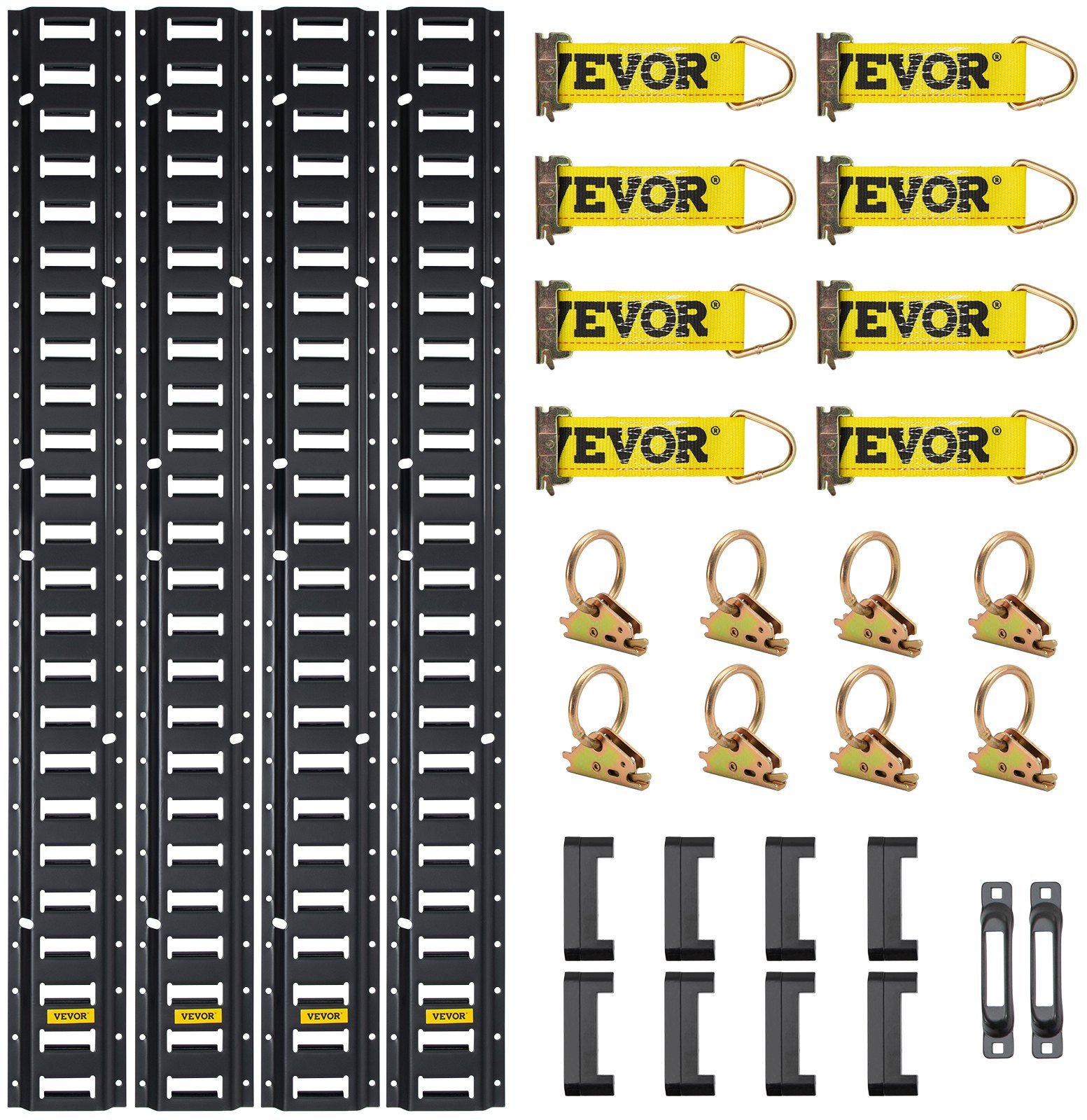 Listwa szyna mocowania ładunku uchwyt zaczep mocowanie ładunku 30 szt.