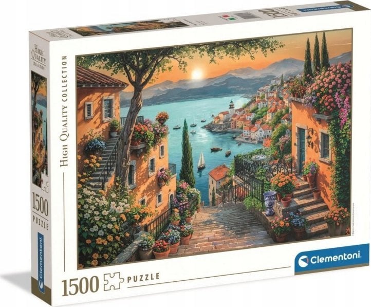 Clementoni Puzzle Compact HQ Steps To The Harbor 1500 elementów (31726)