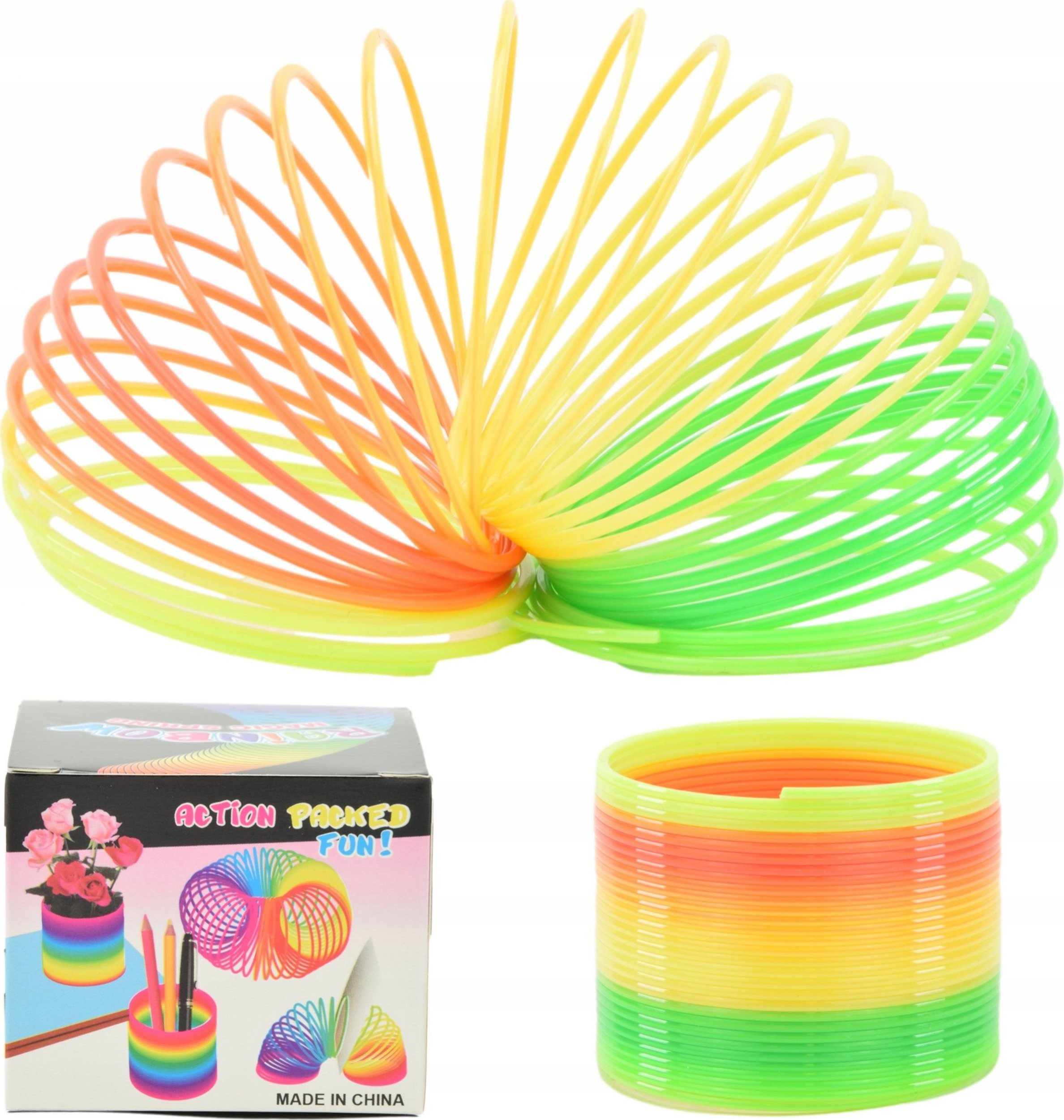 Skleplolki DUŻA TĘCZOWA MAGICZNA SPRĘŻYNKA MAGIC SPRINGS