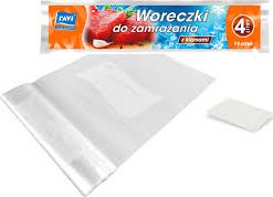 Ravi Woreczki do zamraż. z klips. 4L 25szt.27x45cm