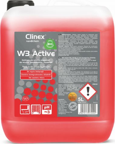 Clinex W3 Active BIO 5L 77-517