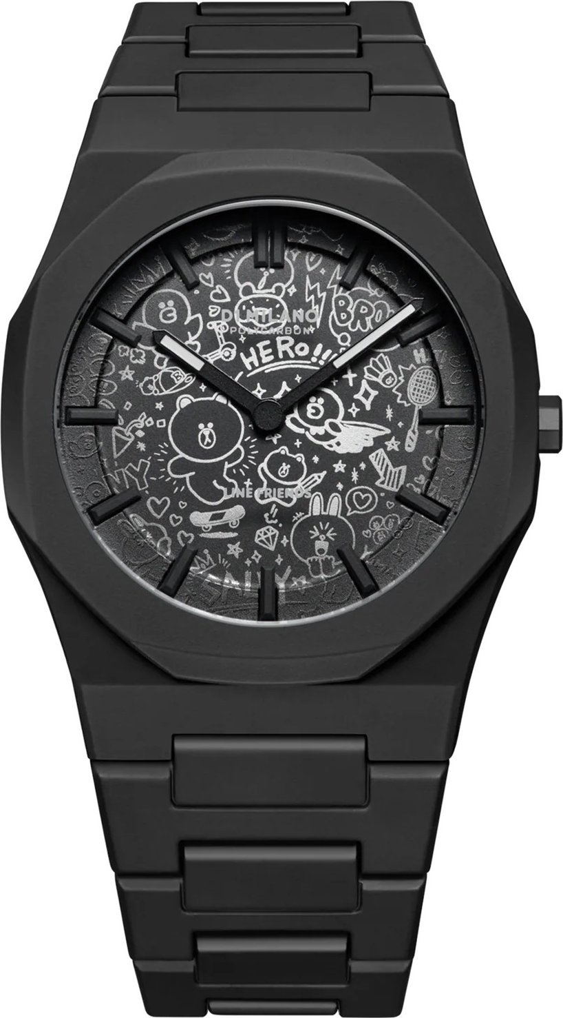 Zegarek D1 Milano Zegarek męski D1 Milano D1-PCBJLF czarny