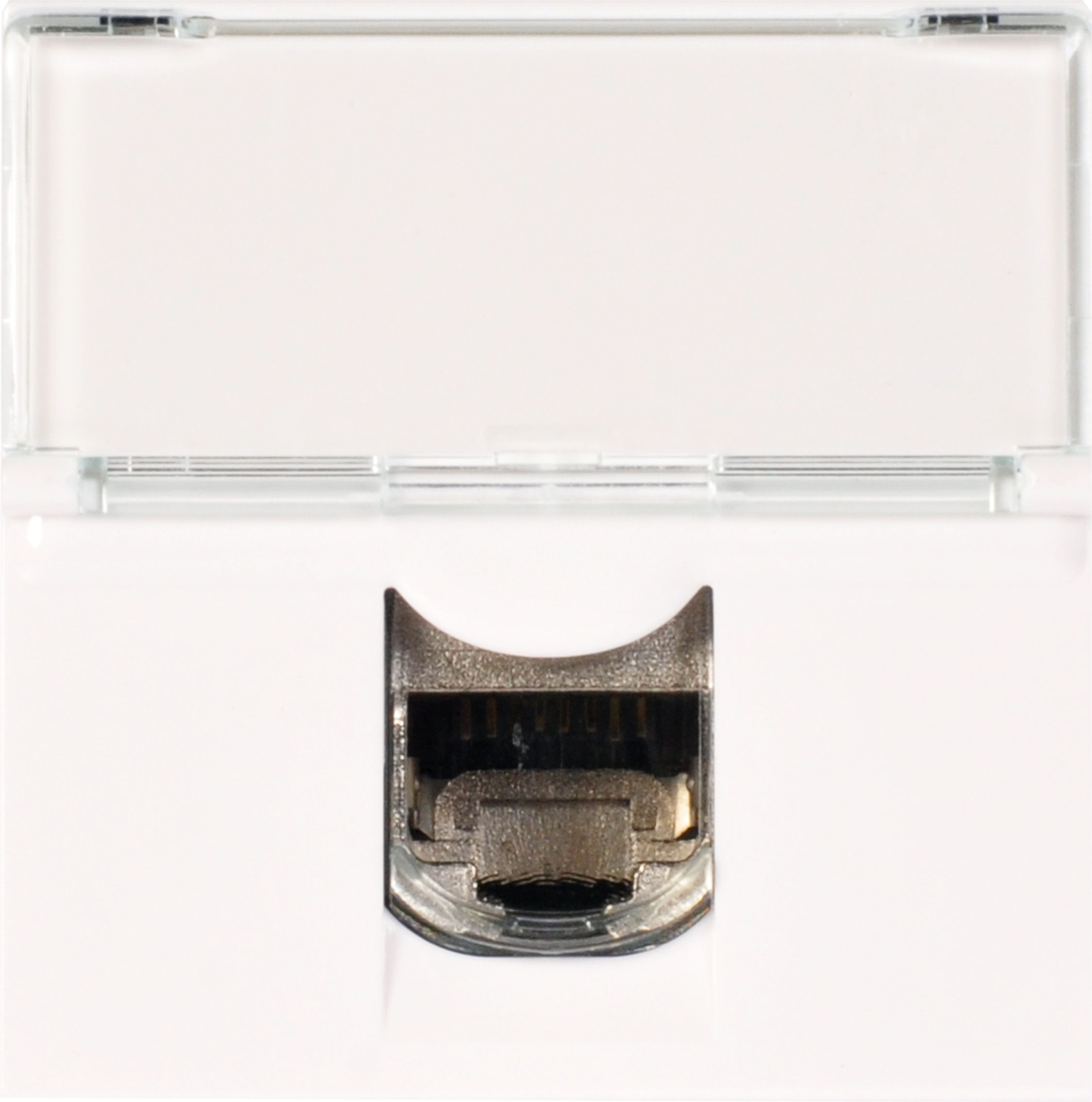 Legrand Gniazdo komputerowe pojedyncze RJ45 kat.6a STP 2-moduły białe (076576)