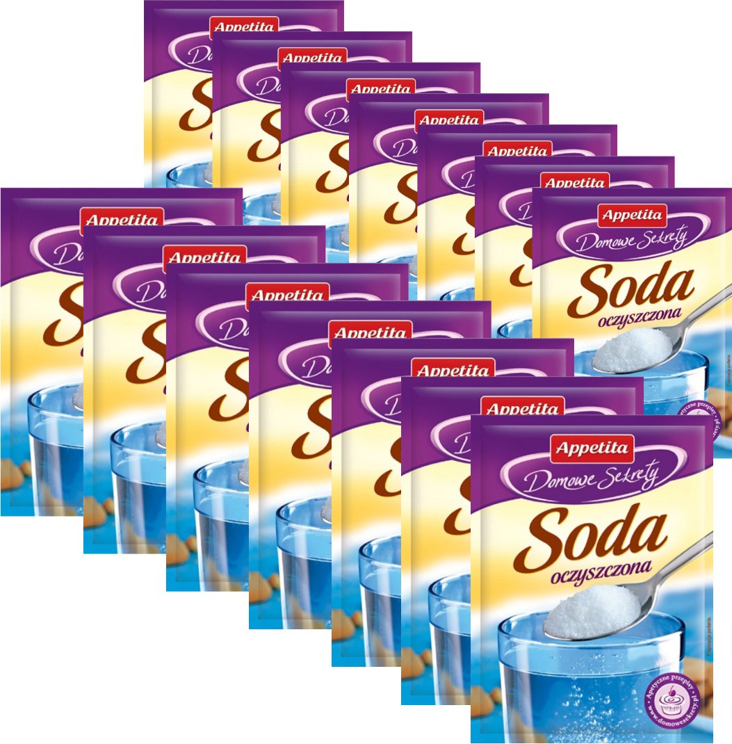 Appetita Soda oczyszczona 30 g x 15 sztuk