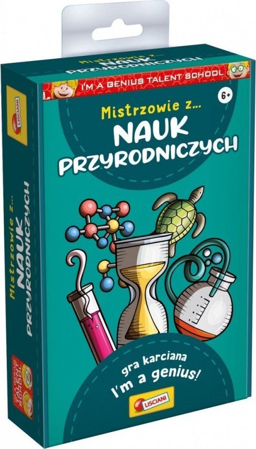 Lisciani LISCIANI I"M A GENIUS MISTRZOWIE Z NAUK PRZYRODNICZYCH