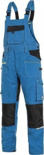 SPODNIE CXS OGRODNICZKI STRETCH NIEBIESKO-CZARNE ROZMIAR 52