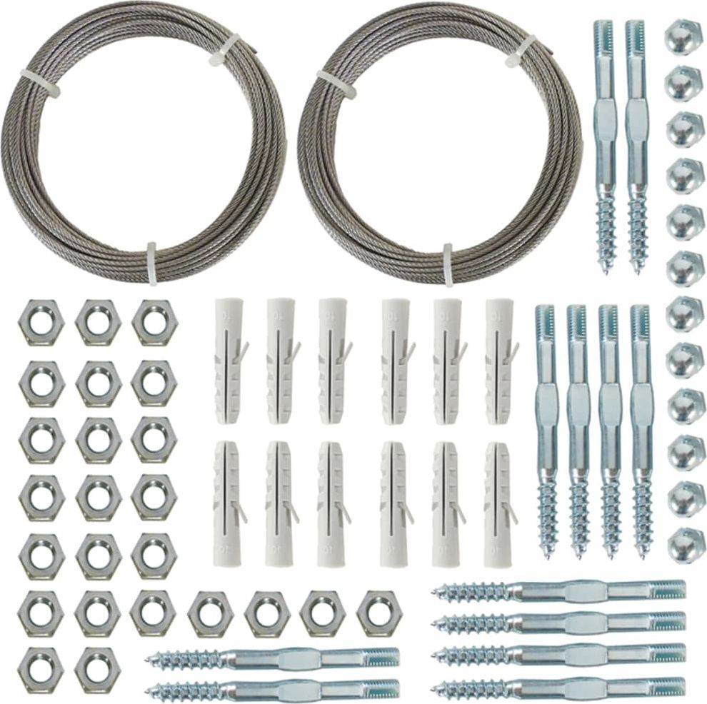 Nature Nature Zestawy do trejażu ogrodowego, wykonane z drutu, 2 szt.