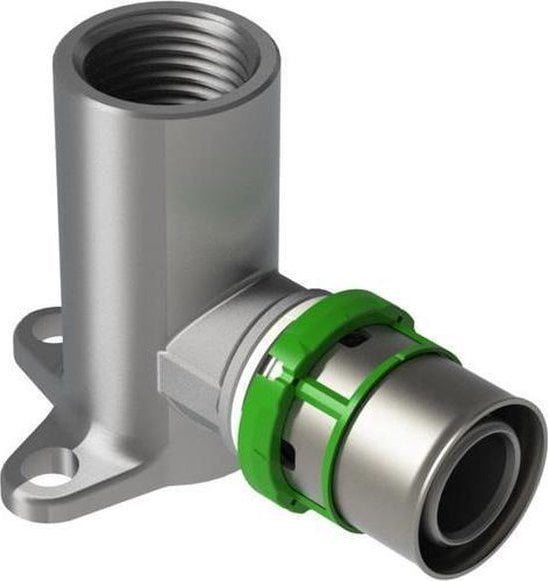 Kolano naścienne GW zaprasowywane MultiSkin mosiądz/ocynk 20x3/4H=53mm 7471GW2034