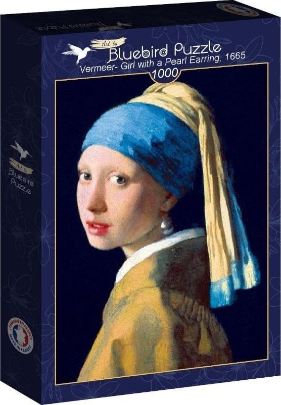 Puzzle 1000 Dziewczyna z perłą, Vermeer