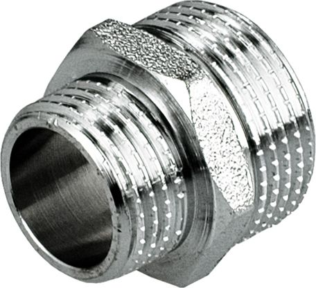 Perfexim Nypel redukcyjny mosiężny chromowany GZ 3/8 x 1/2" (07-515-1015-000)