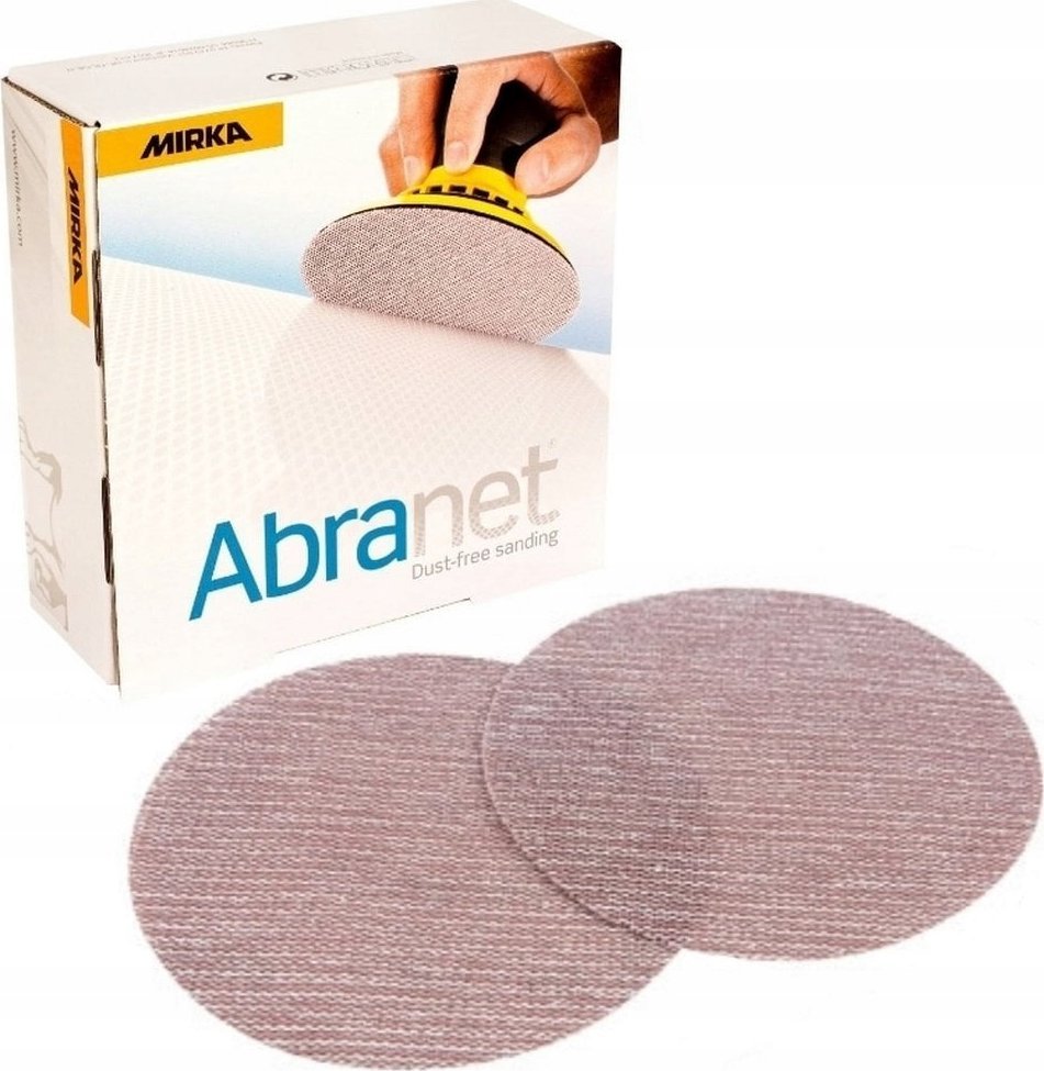 MIRKA ABRANET KRĄŻEK SIATKA ŚCIERNA 150mm P240