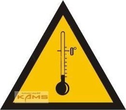 TD Systems JA008 Ostrzeżenie przed niskimi temperaturami