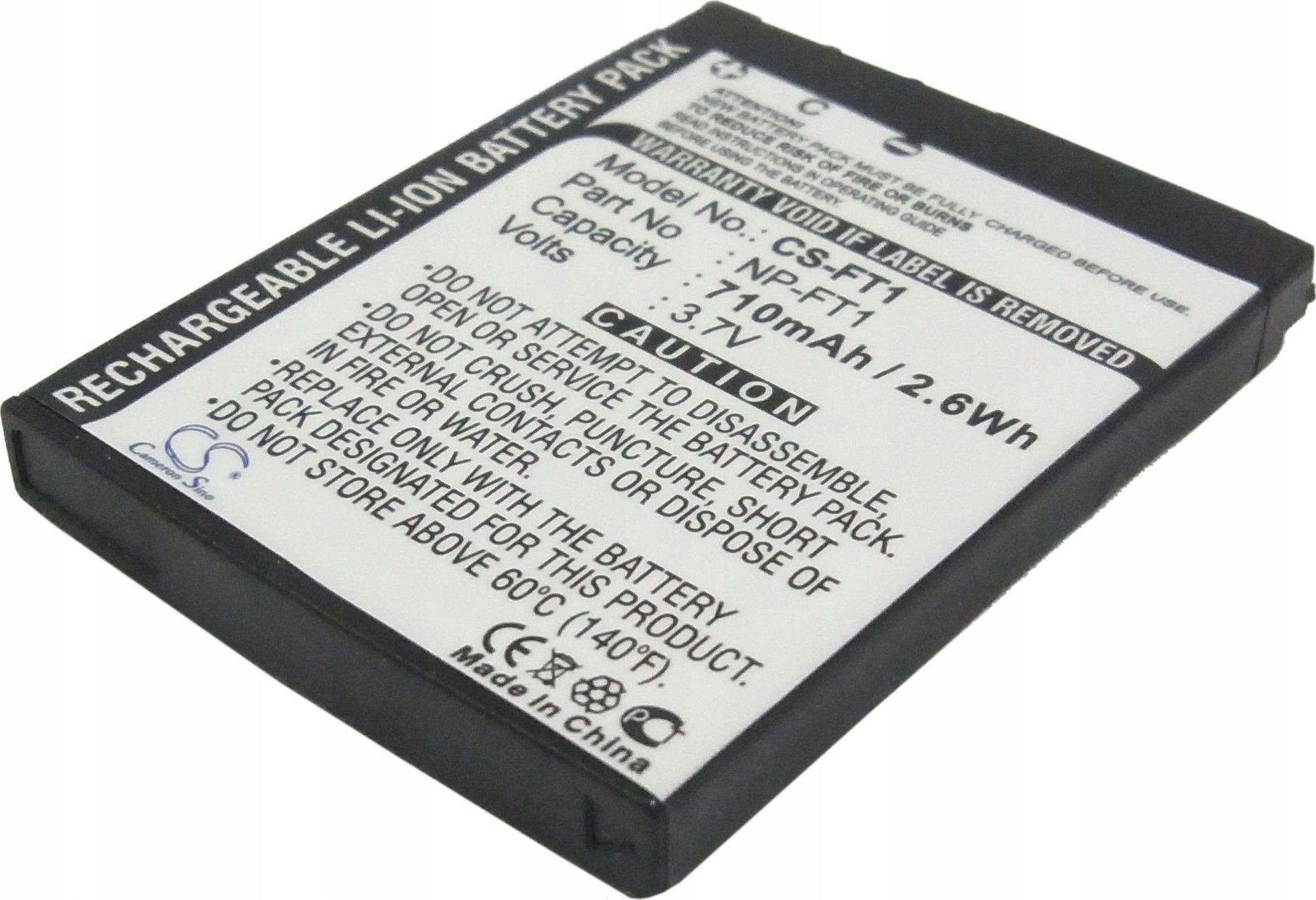 Akumulator Cameron Sino Akumulator Bateria Typu Np-ft1 / Npft1 Do Sony / Cs-ft1