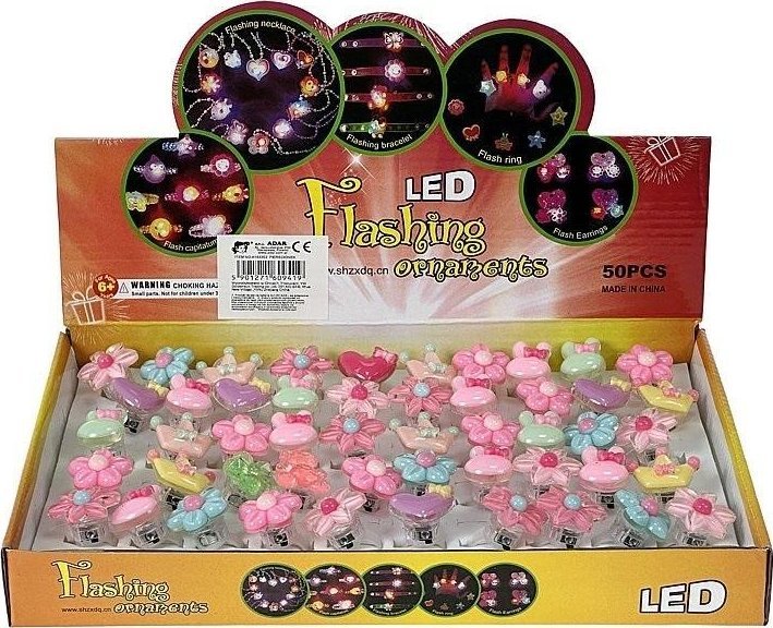 Pierścionek ze światłem (50szt)