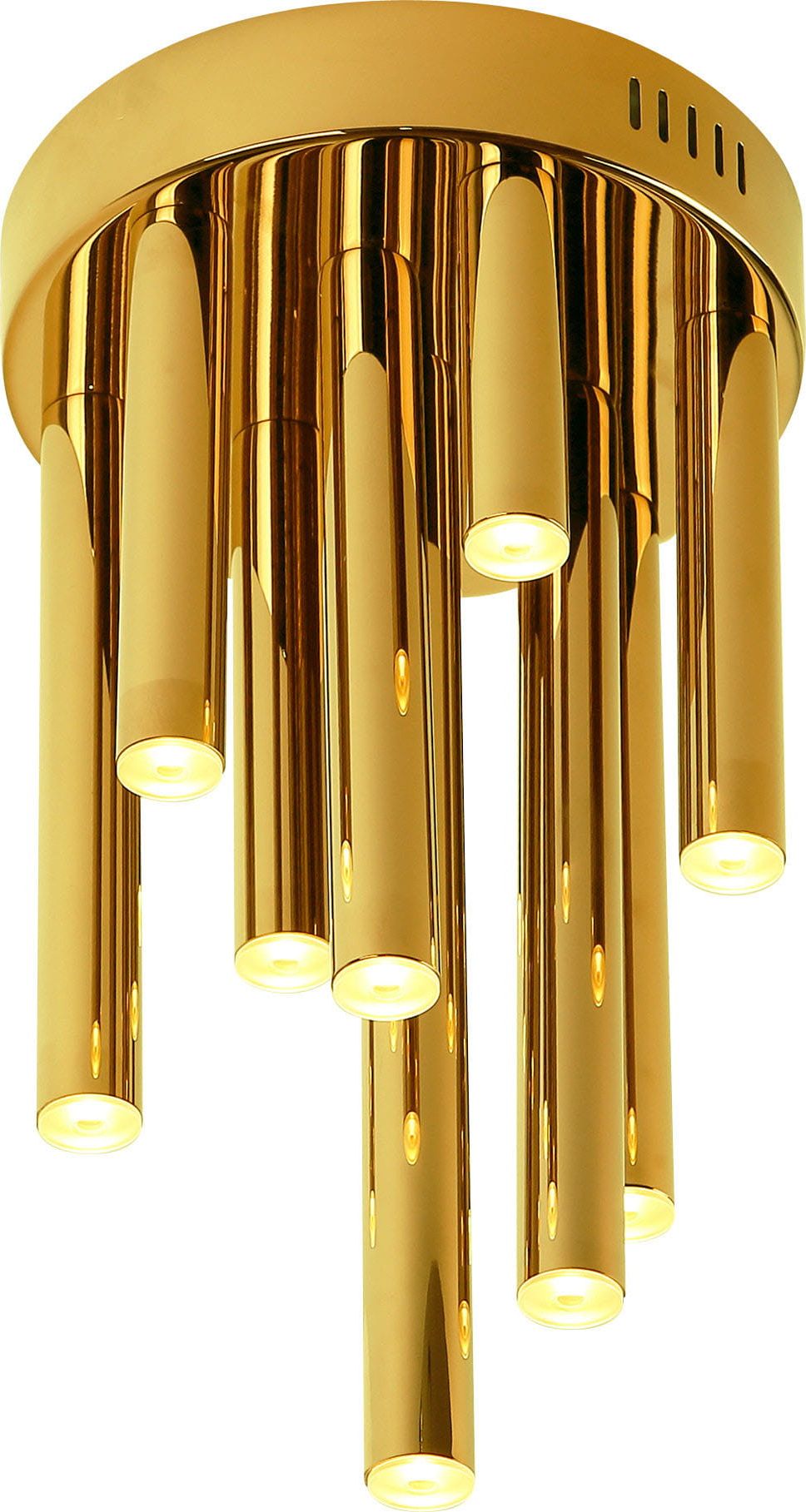 Lampa sufitowa MAXlight Nowoczesny plafon przysufitowy do salonu Maxlight ORGANIC ledowy C0197D