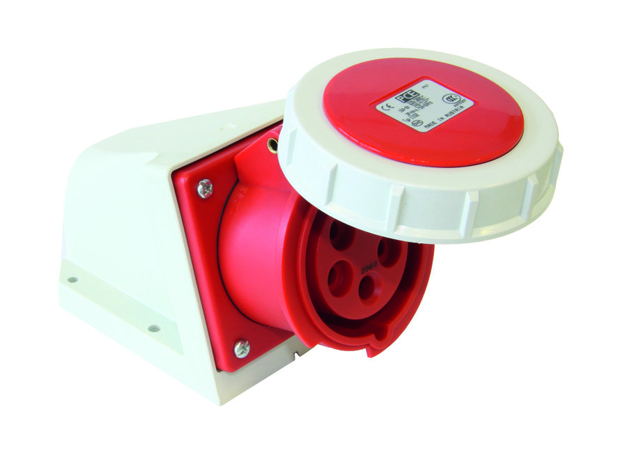 PCE Gniazdo stałe 16A 400V 3P+Z+N bez dławika IP67 1152-6