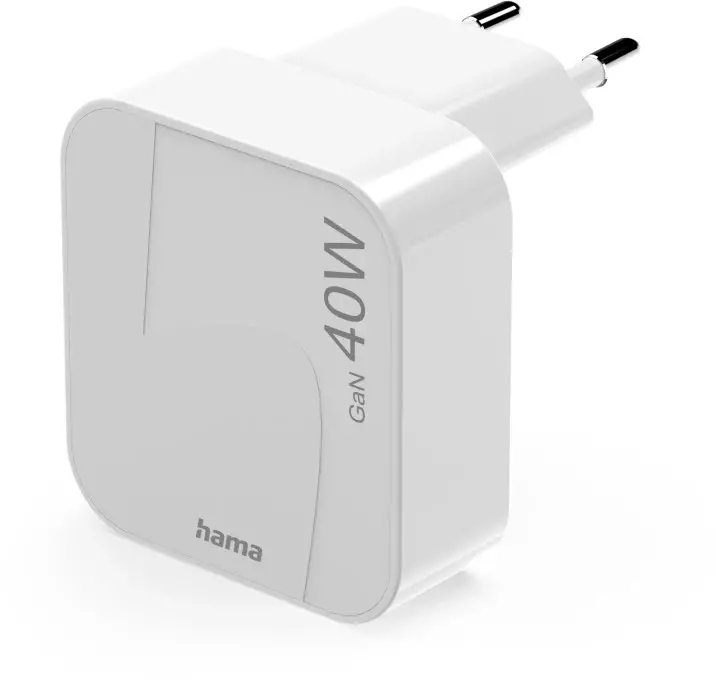 Hama 00201955 ładowarka do urządzeń przenośnych Smartfon, Tablet Biały Prąd przemienny Szybkie ładowanie Wewnętrzna