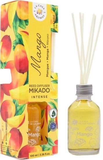 La Casa de los Aromas La Casa de los Aromas Mikado Intense patyczki zapachowe Mango 100ml