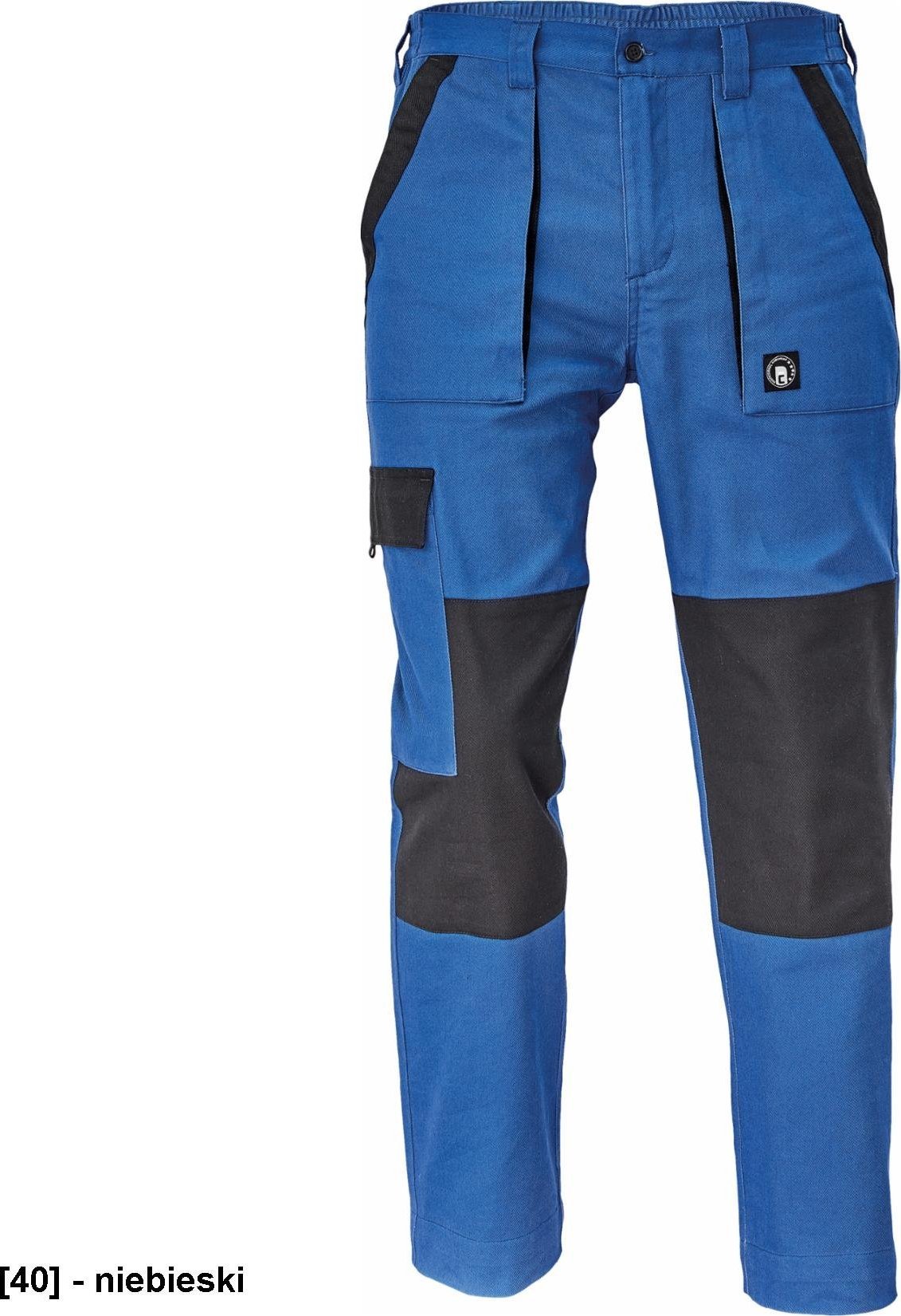 CERVA MAX NEO - spodnie - niebieski 44