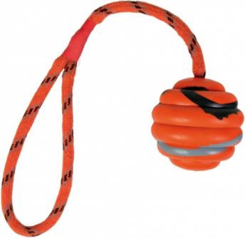 Trixie PIŁKA ZE SZNURKIEM 6/30 CM