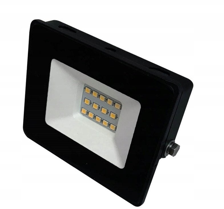 NAŚWIETLACZ LED SMD KASTEL 10W 4000K 800LM IP65 CZARNY