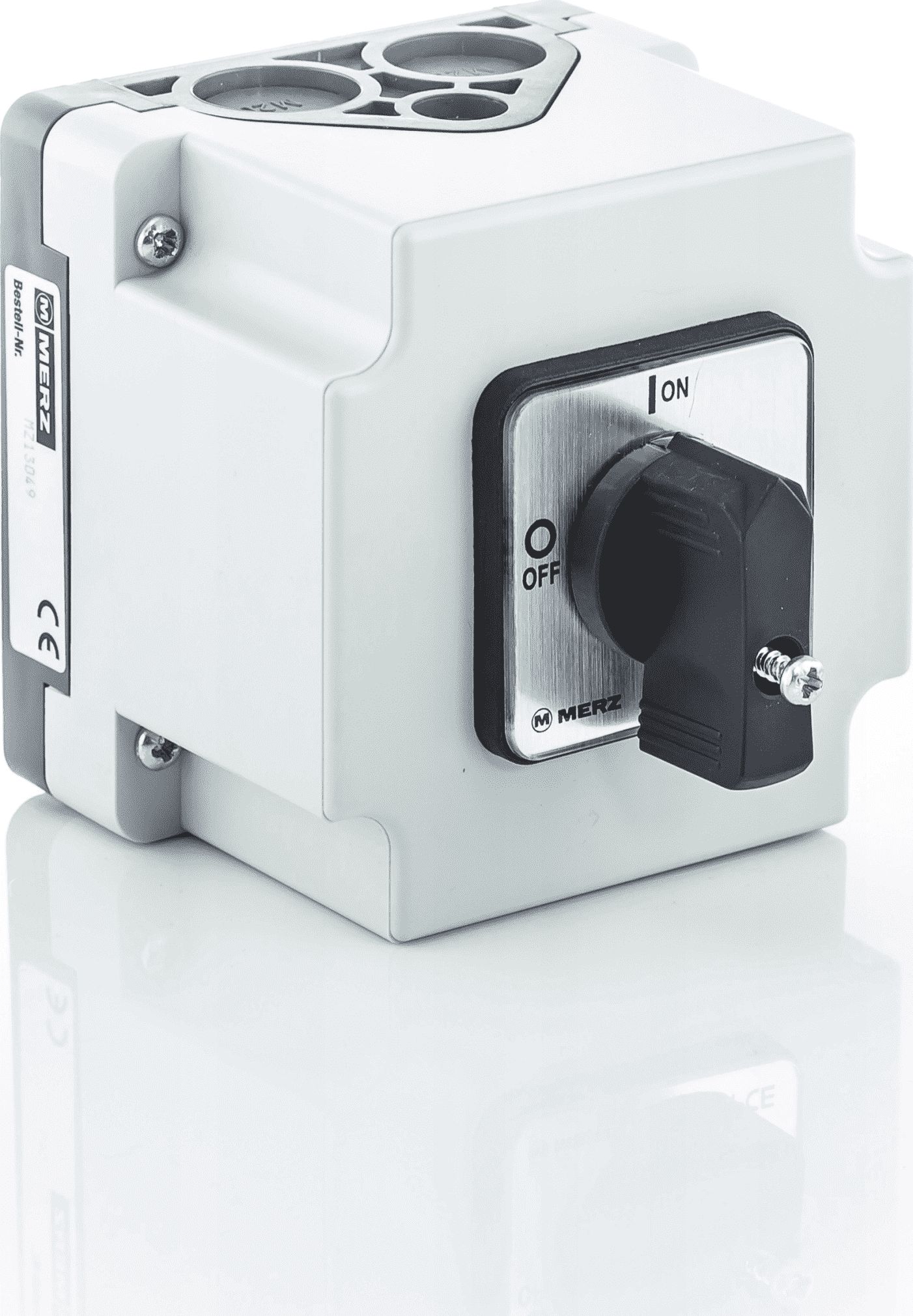 PCE łącznik krzywkowy 0-1 3P 32A IP65 w obudowie (ML032.3-RG/OB)