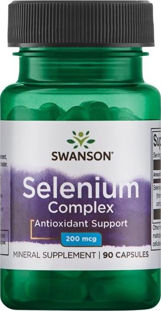 Swanson Swanson - Kompleks Selenu, 200mcg, 90 kapsułek