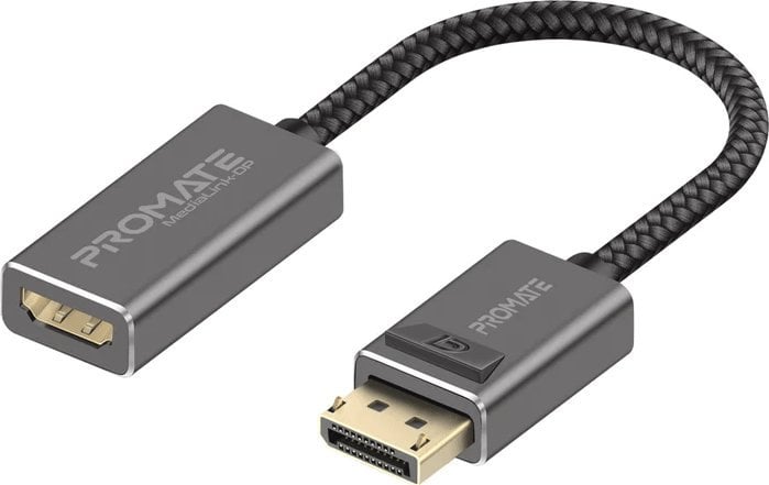 Promate MediaLink-DP Adapter DisplayPort to HDMI 4K@60Hz