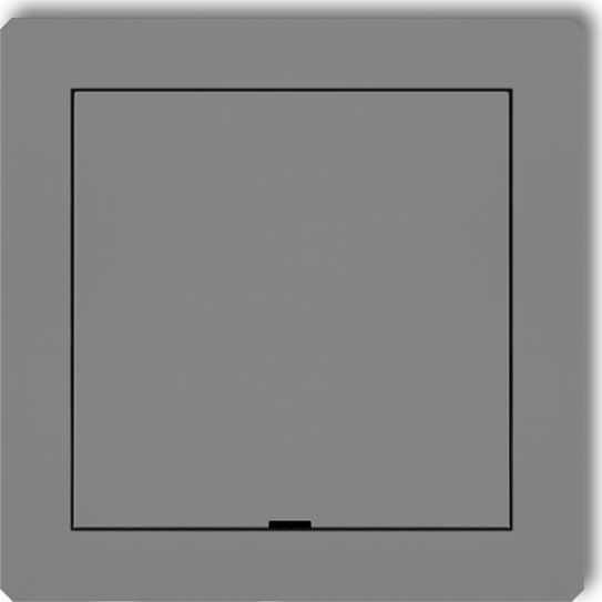 Karlik Ramka pośrednia z zaślepką szary mat (27DRPZ)