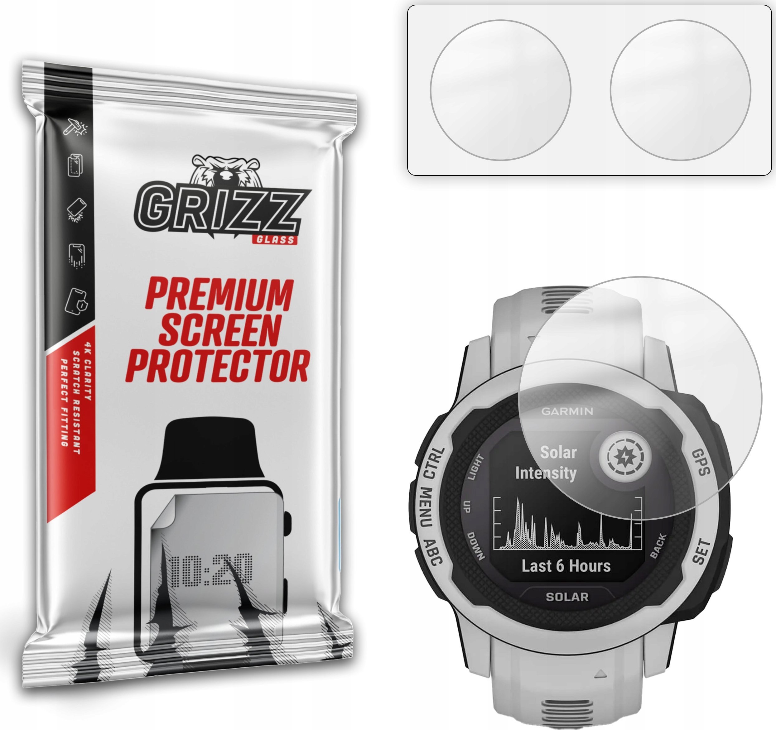 Folia matowa GrizzGlass PaperScreen do Garmin Instinct 2S 40mm