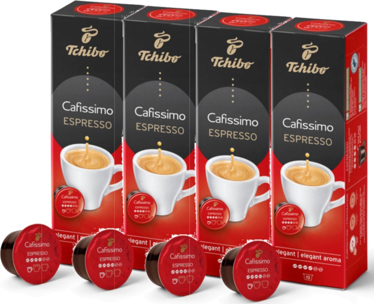 Tchibo Kapsułki Cafissimo Espresso Elegant Aroma 4x10 szt.