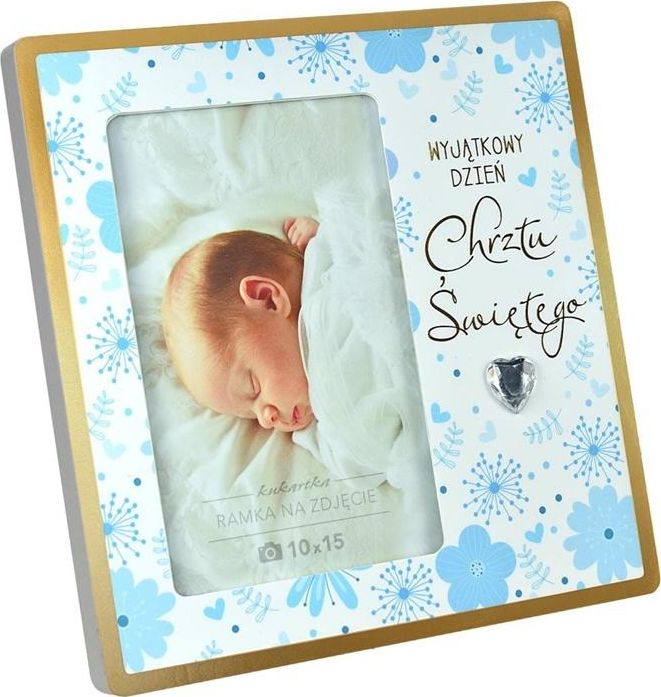 KUKARTKA Ramka Moments RM-062 Chrzest - chłopiec