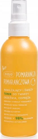 Ziaja Nawilżający i świeży tonik do twarzy kokos-pomarańcza 190ml
