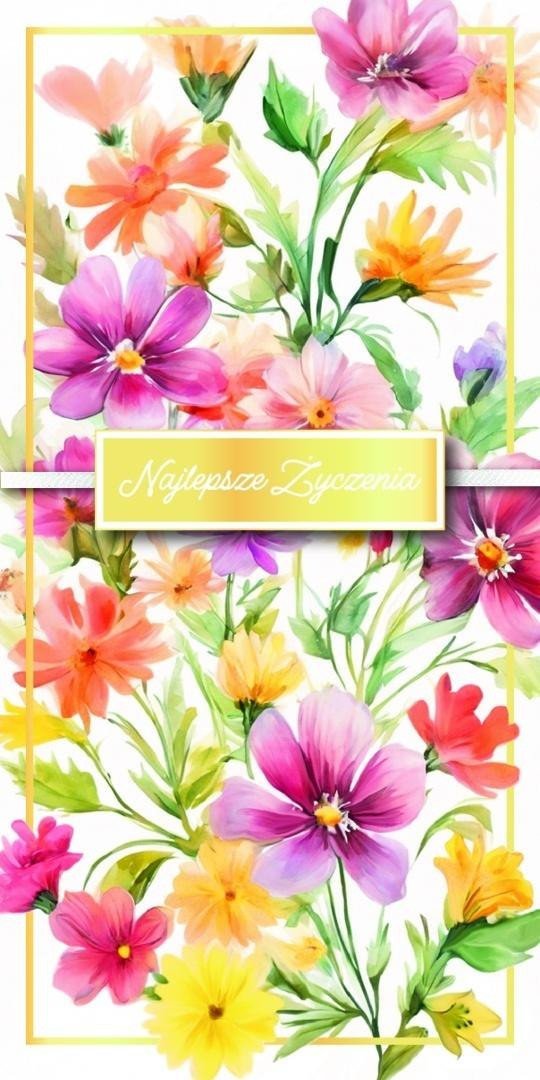 Karnet Najlepsze życzenia